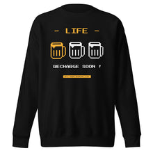 Load image into Gallery viewer, Recharge Soon Unisex Premium Sweatshirt