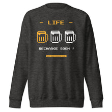 Load image into Gallery viewer, Recharge Soon Unisex Premium Sweatshirt