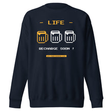 Load image into Gallery viewer, Recharge Soon Unisex Premium Sweatshirt