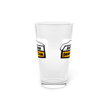 Load image into Gallery viewer, Anti Sober Drinking Club Shield Pint Glass, 16oz