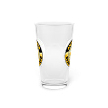 Load image into Gallery viewer, Anti Sober Drinking Club Crest Pint Glass, 16oz