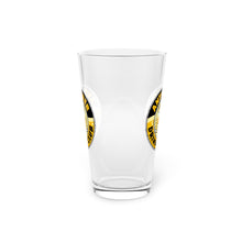 Load image into Gallery viewer, Anti Sober Drinking Club Crest Pint Glass, 16oz