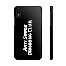 Load image into Gallery viewer, Anti Sober Drinking Club Case Mate Slim Phone Cases