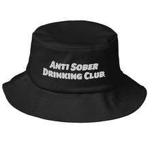 Load image into Gallery viewer, Anti Sober Drinking Club ~ Old School Bucket Hat