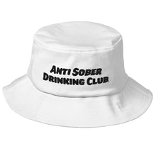 Load image into Gallery viewer, Anti Sober Drinking Club ~ Old School Bucket Hat