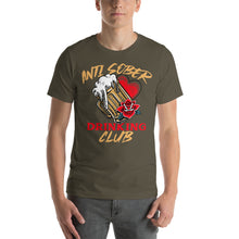 Load image into Gallery viewer, Anti Sober Drinking Club Tattoo Short-Sleeve Unisex T-Shirt