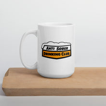 Load image into Gallery viewer, Anti Sober Drinking Club ~ Beer Shield/This is not BEER Mug