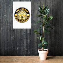 Load image into Gallery viewer, Anti Sober Drinking Club ~ Club Crest Poster