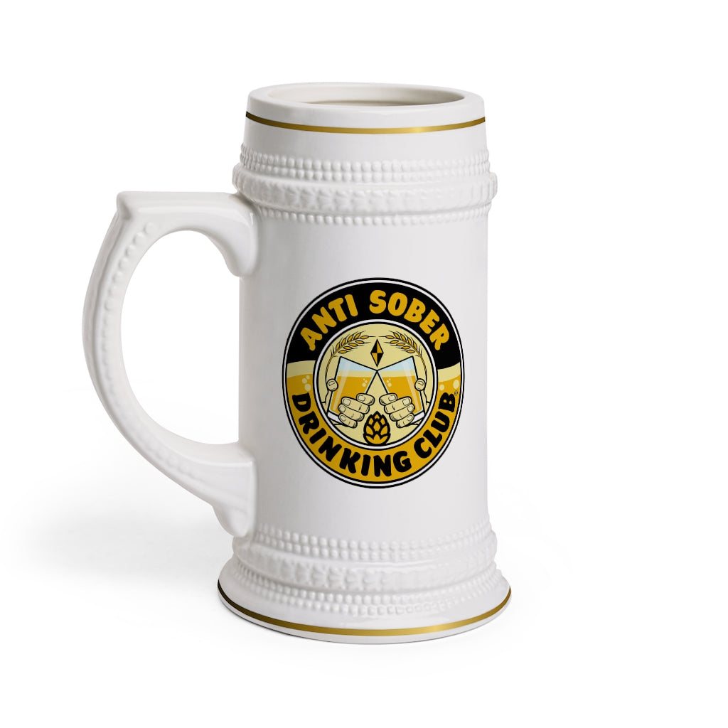 Anti Sober Drinking Club Stein Mug