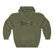 Load image into Gallery viewer, Anti Sober Drinking Club ~ Camo Unisex Heavy Blend™ Hooded Sweatshirt
