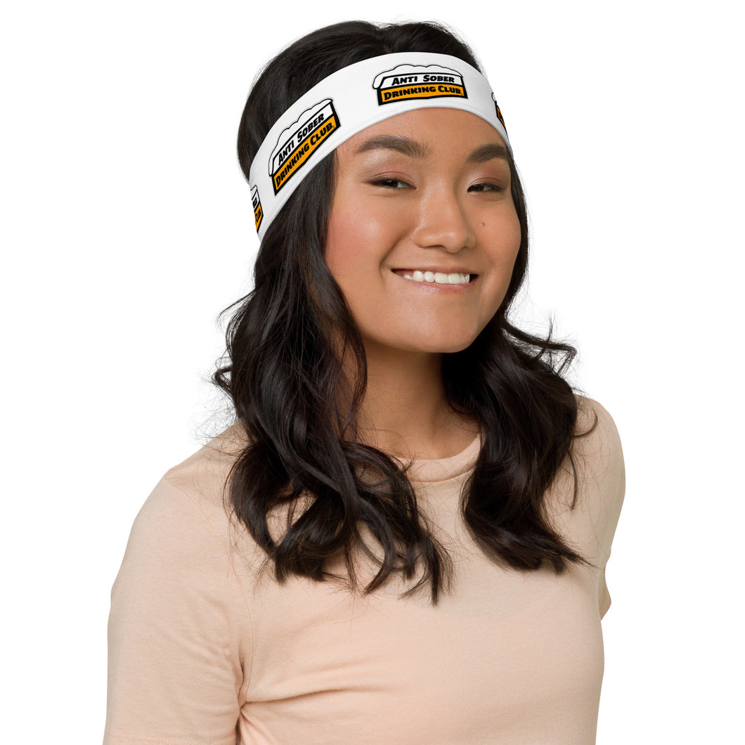 Anti Sober Drinking Club Headband