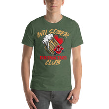 Load image into Gallery viewer, Anti Sober Drinking Club Tattoo Short-Sleeve Unisex T-Shirt
