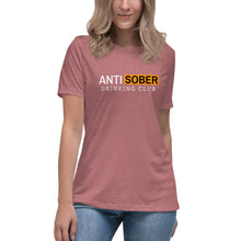 Load image into Gallery viewer, Anti Sober Hub Style Women&#39;s Relaxed T-Shirt
